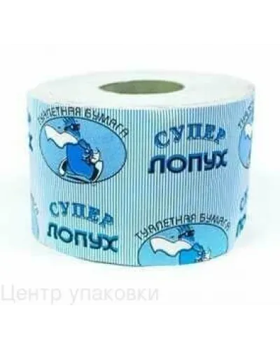 Туалетная бумага без втулки Лопух, упаковка 30 рулонов