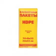 Пакет фасовочный ПНД 22*32 8мкм, в пласте 