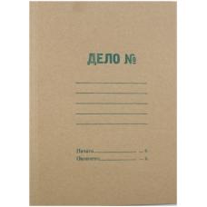 Папка-обложка Дело из картона (серый) без скоросшивателя арт.8С15705 - ОАО Альбертин (Беларусь), упаковка 100 штук