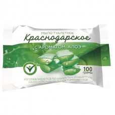 Мыло туалетное 100гр Краснодарское Алоэ